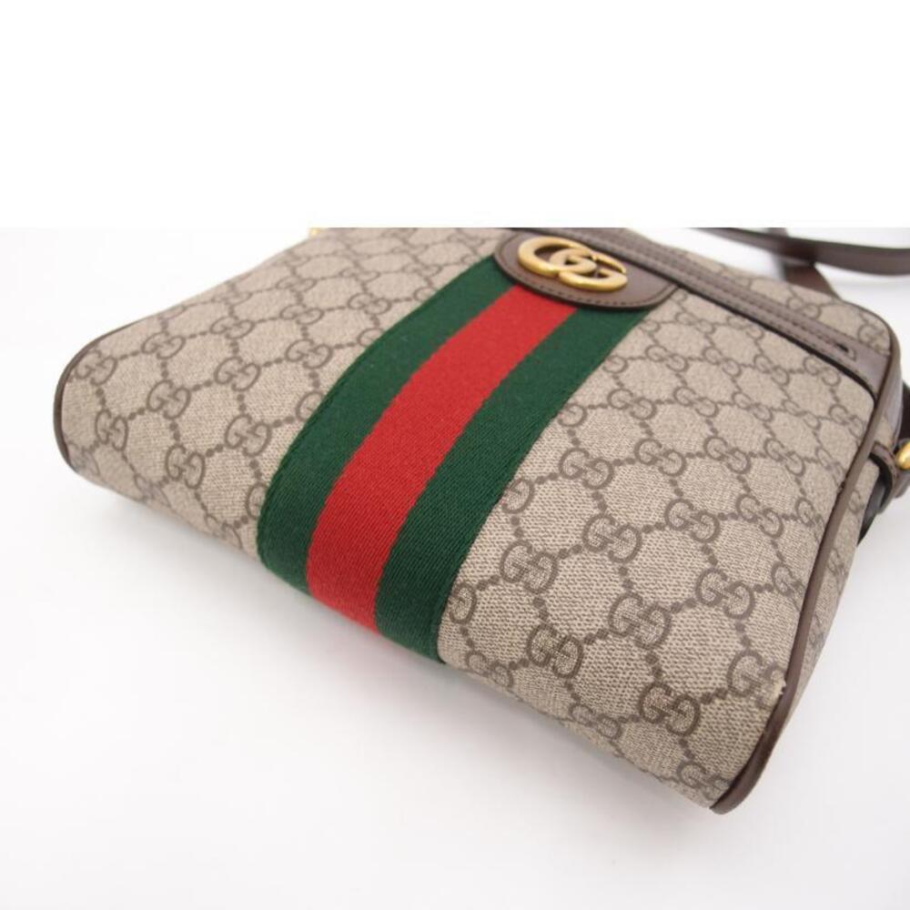 GUCCI Ophidia GG Messenger Shoulder Bag Brown - Picture 3 of 5